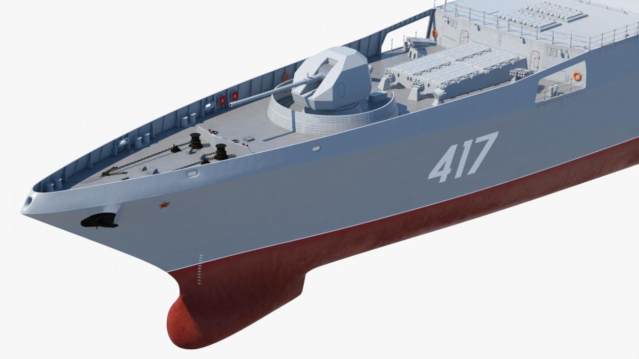 Russian Frigate Admiral Gorshkov 3D