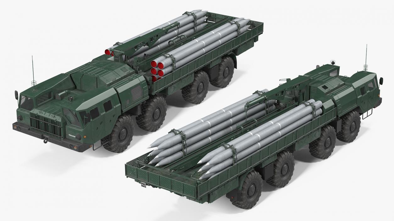 3D Russian Missile Systems Collection 3