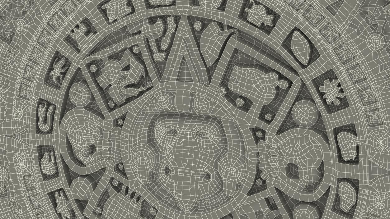 Mayan Calendar 3D model