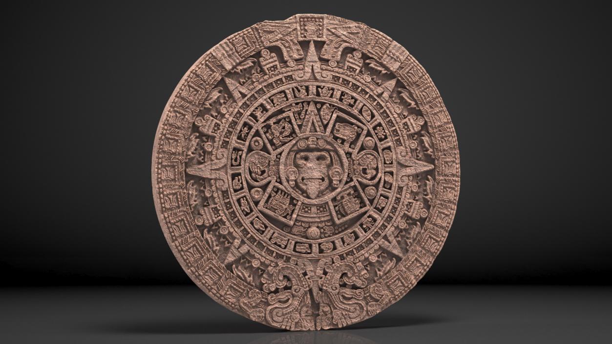 Mayan Calendar 3D model