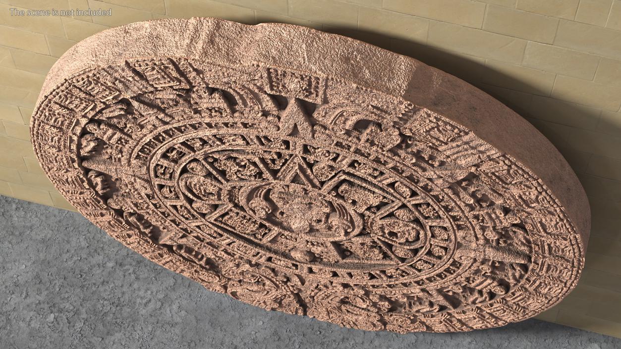 Mayan Calendar 3D model