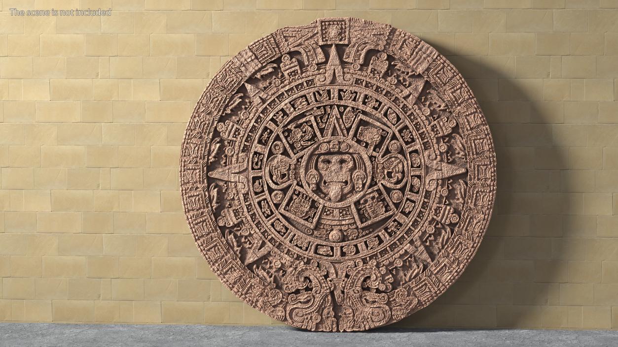 Mayan Calendar 3D model