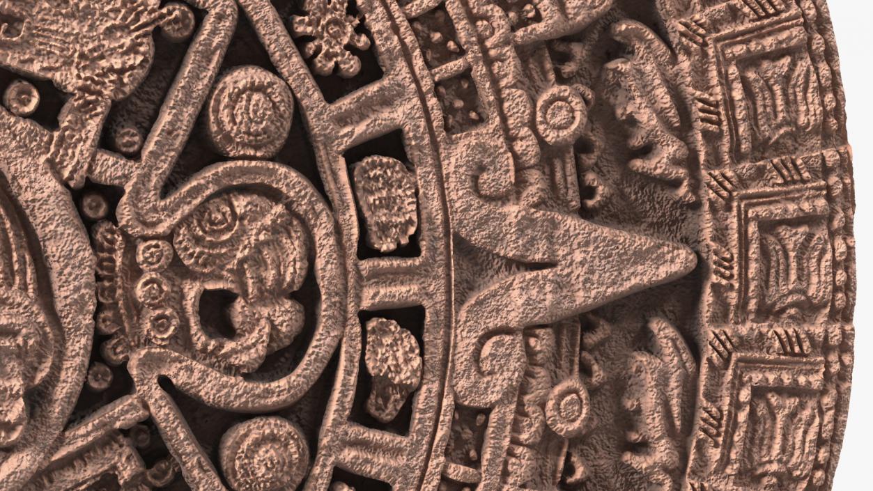 Mayan Calendar 3D model