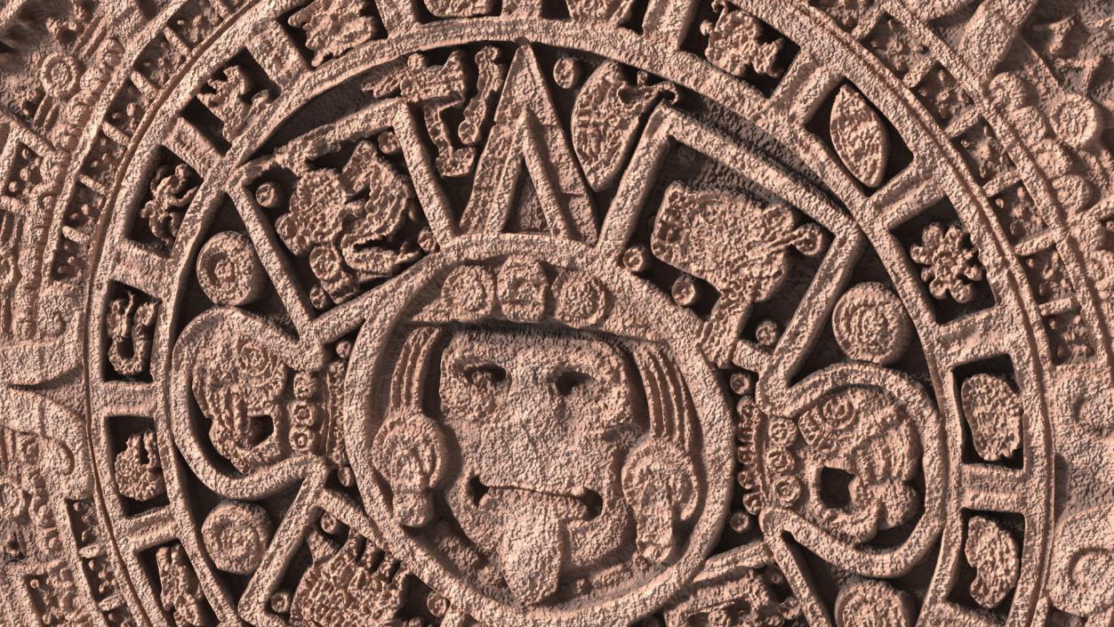 Mayan Calendar 3D model