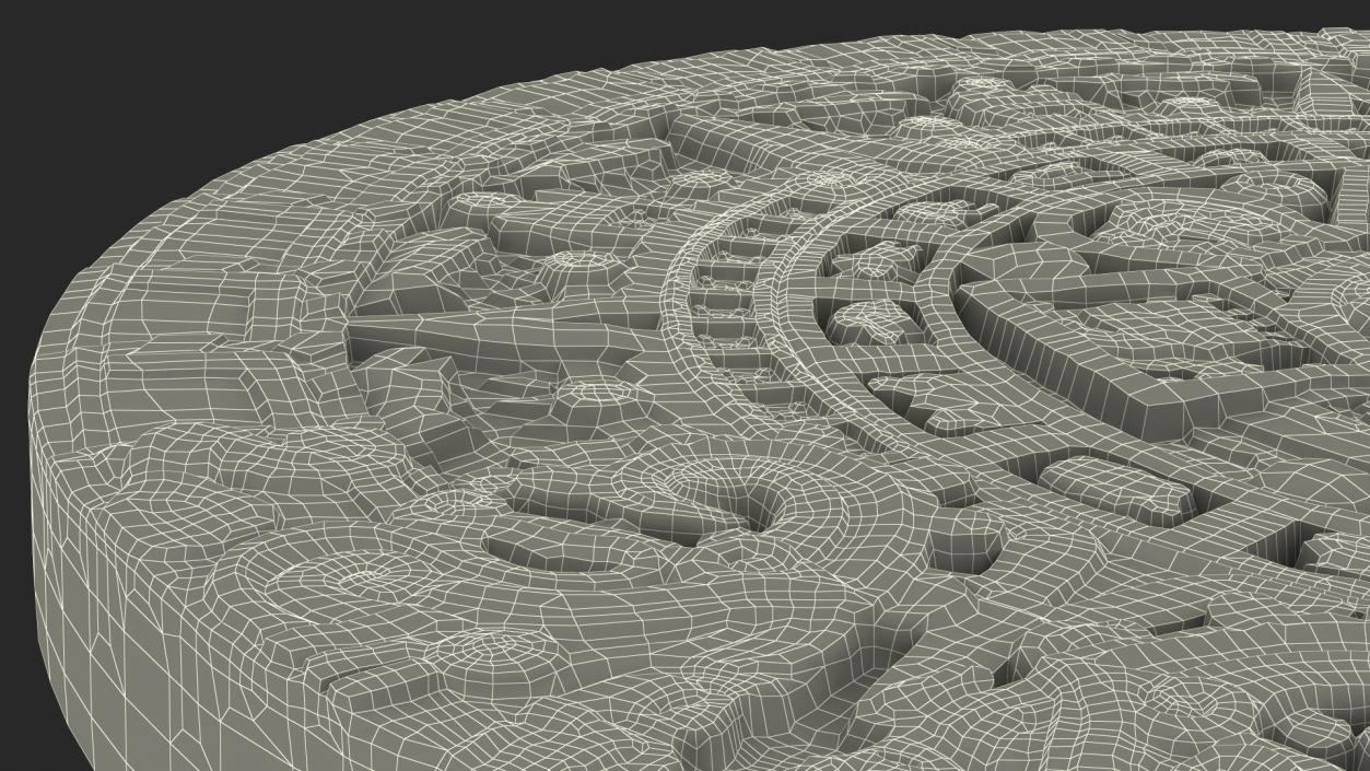 Mayan Calendar 3D model