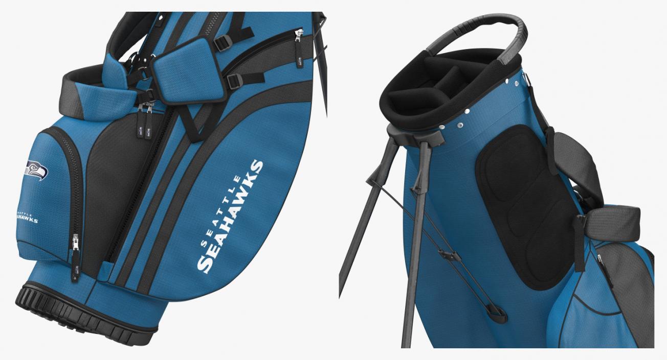 Golf Bag Seahawks 3D