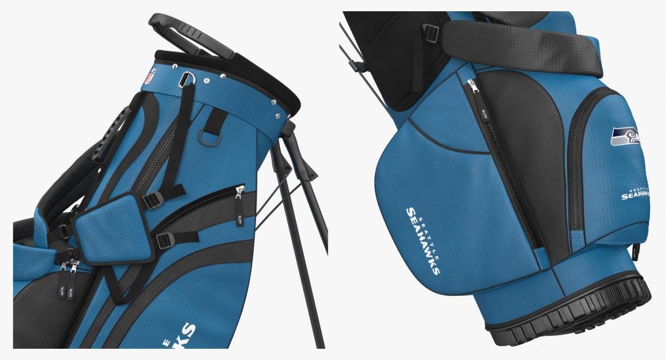 Golf Bag Seahawks 3D