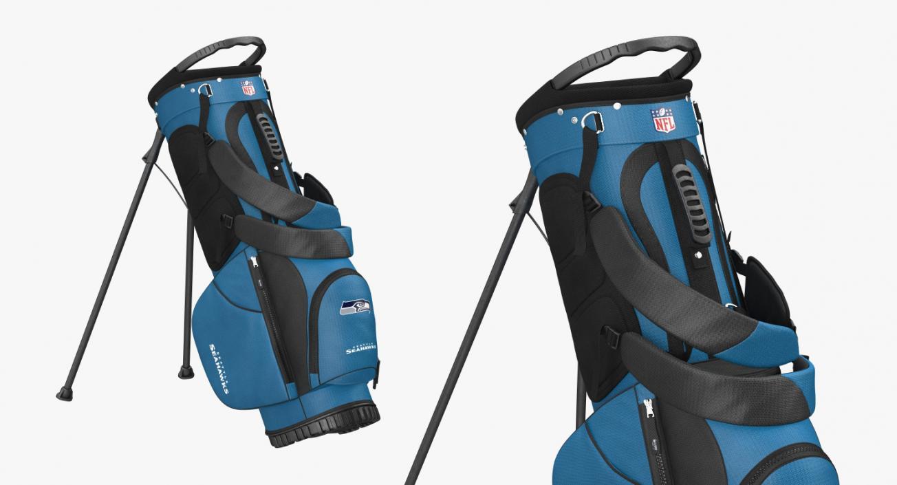 Golf Bag Seahawks 3D