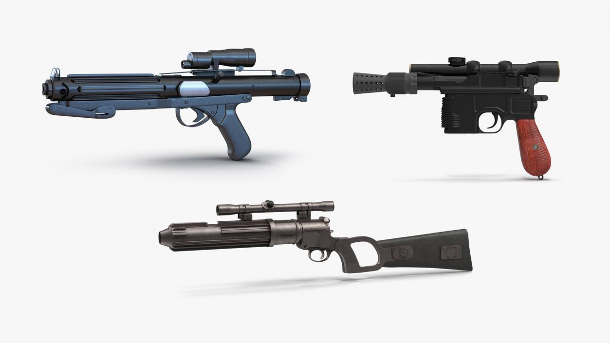 3D model Star Wars Weapons Collection 4