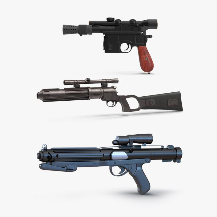 3D model Star Wars Weapons Collection 4