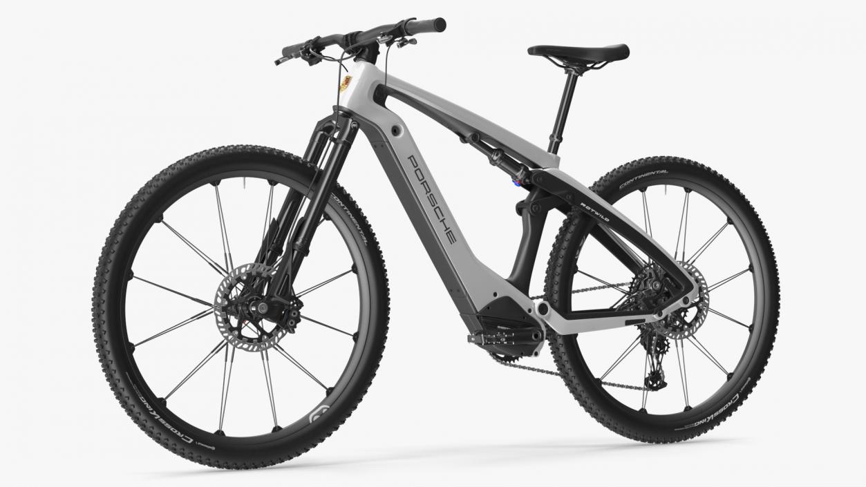 3D Prohobits Porsche eBike - Porsche eBike Cross White