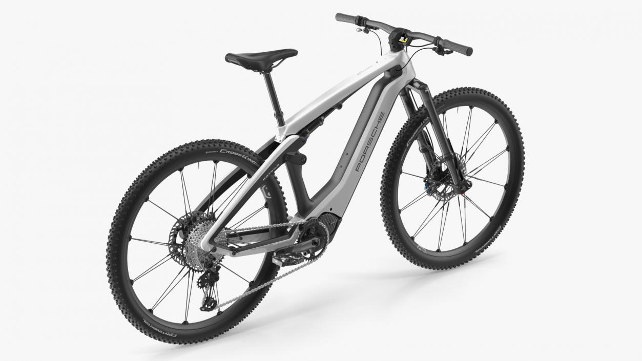 3D Prohobits Porsche eBike - Porsche eBike Cross White