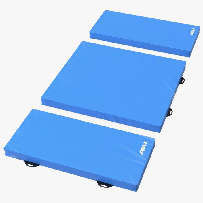 3D model Sports Mat Blue