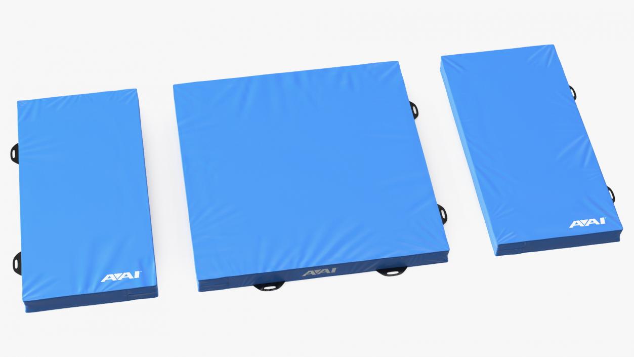 3D model Sports Mat Blue