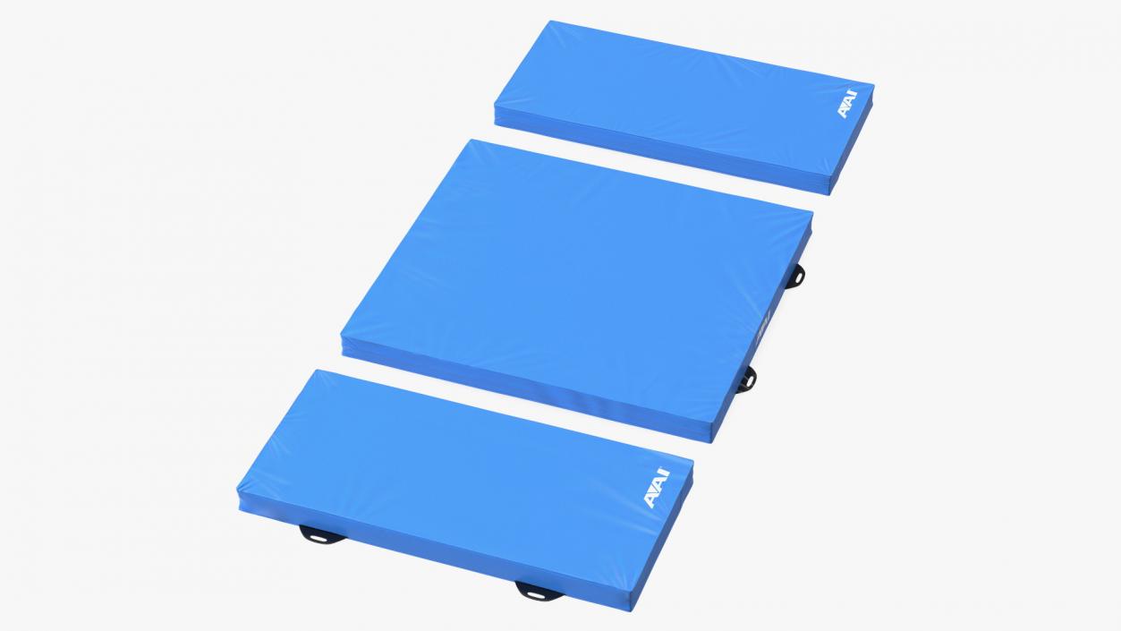 3D model Sports Mat Blue