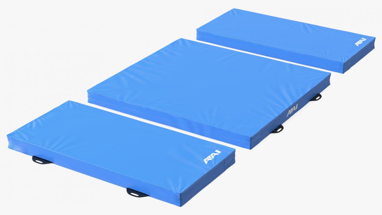 3D model Sports Mat Blue