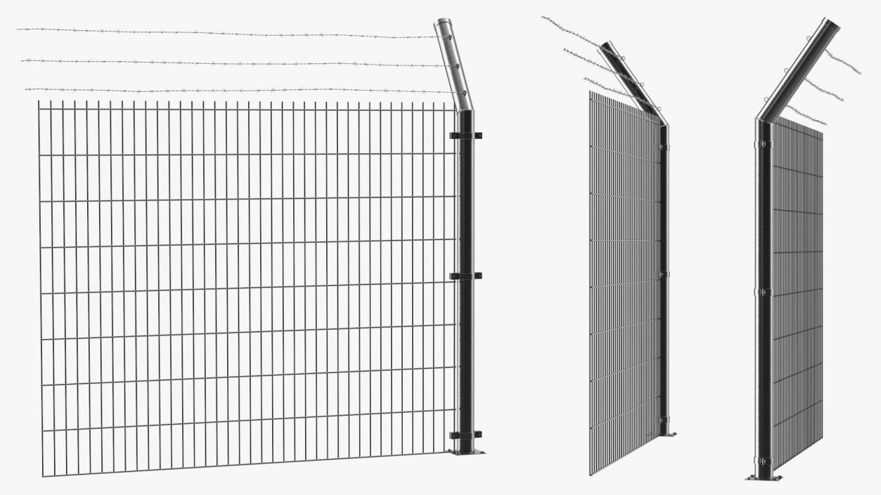 Fences Collection 5 3D model