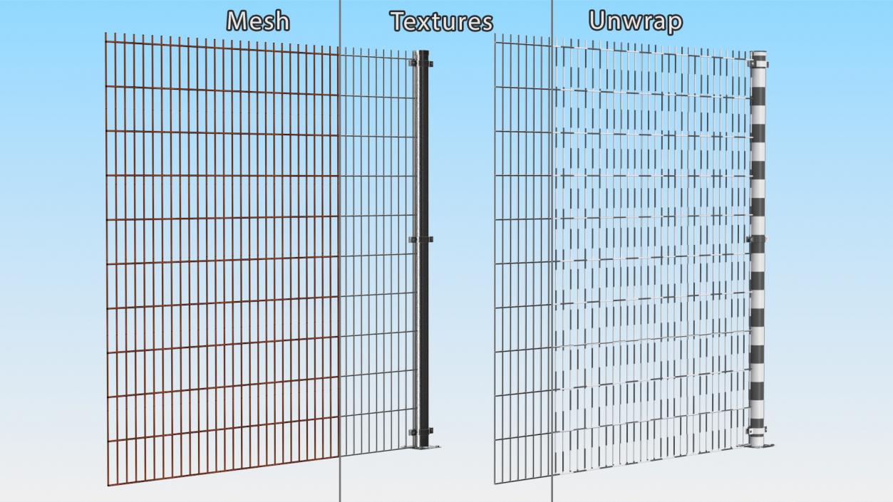 Fences Collection 5 3D model