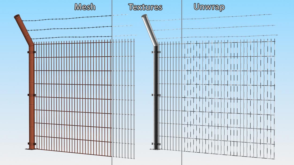 Fences Collection 5 3D model