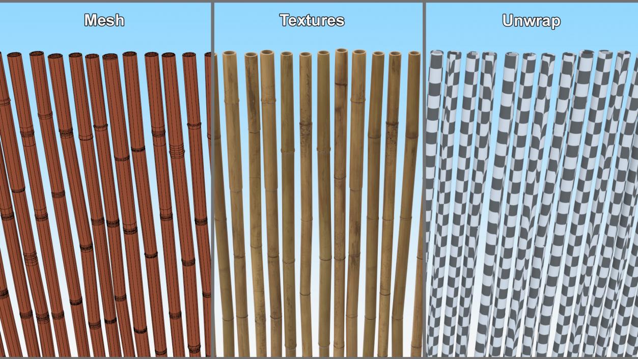 Fences Collection 5 3D model