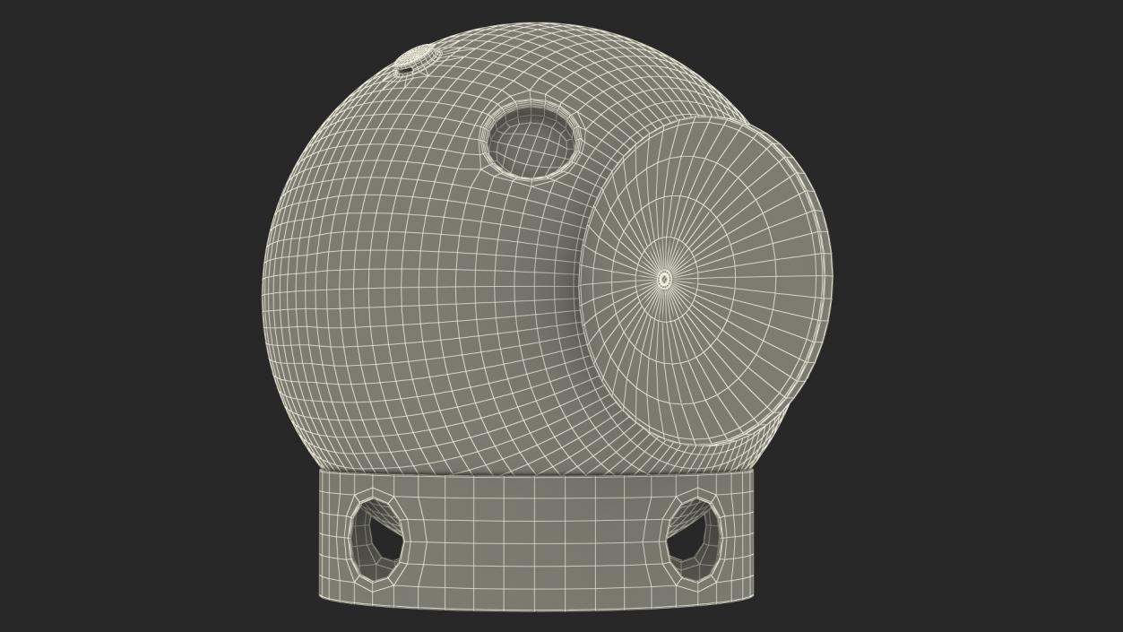 3D Tsunami Escape Pod Generic Rigged model