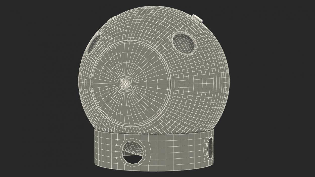 3D Tsunami Escape Pod Generic Rigged model