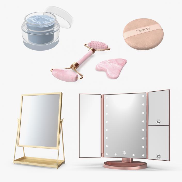 3D model Face Beauty Tools Collection 2