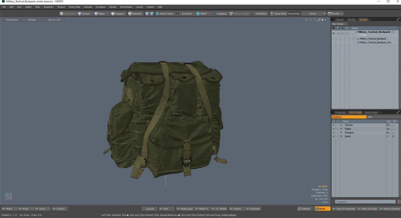 3D Military Tactical Backpack