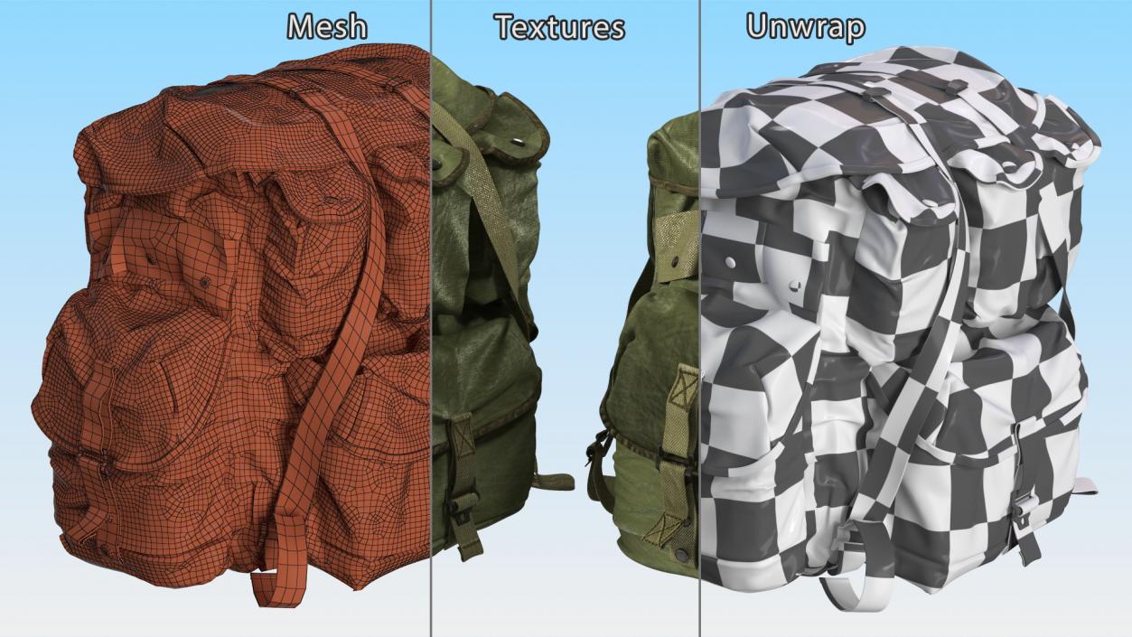 3D Military Tactical Backpack