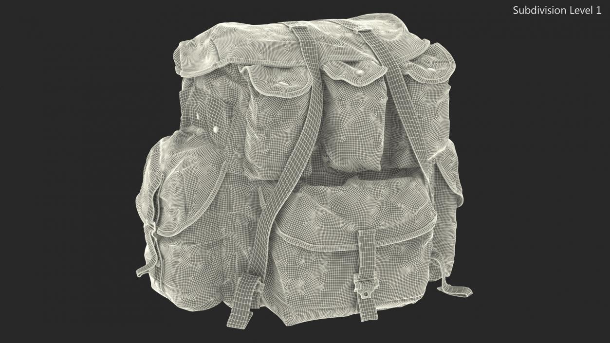 3D Military Tactical Backpack