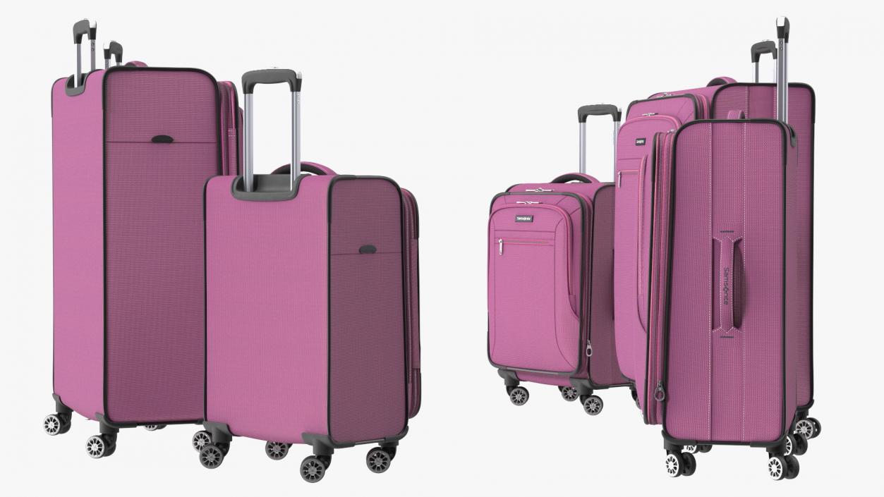 Samsonite Ascella X Plum 3D model