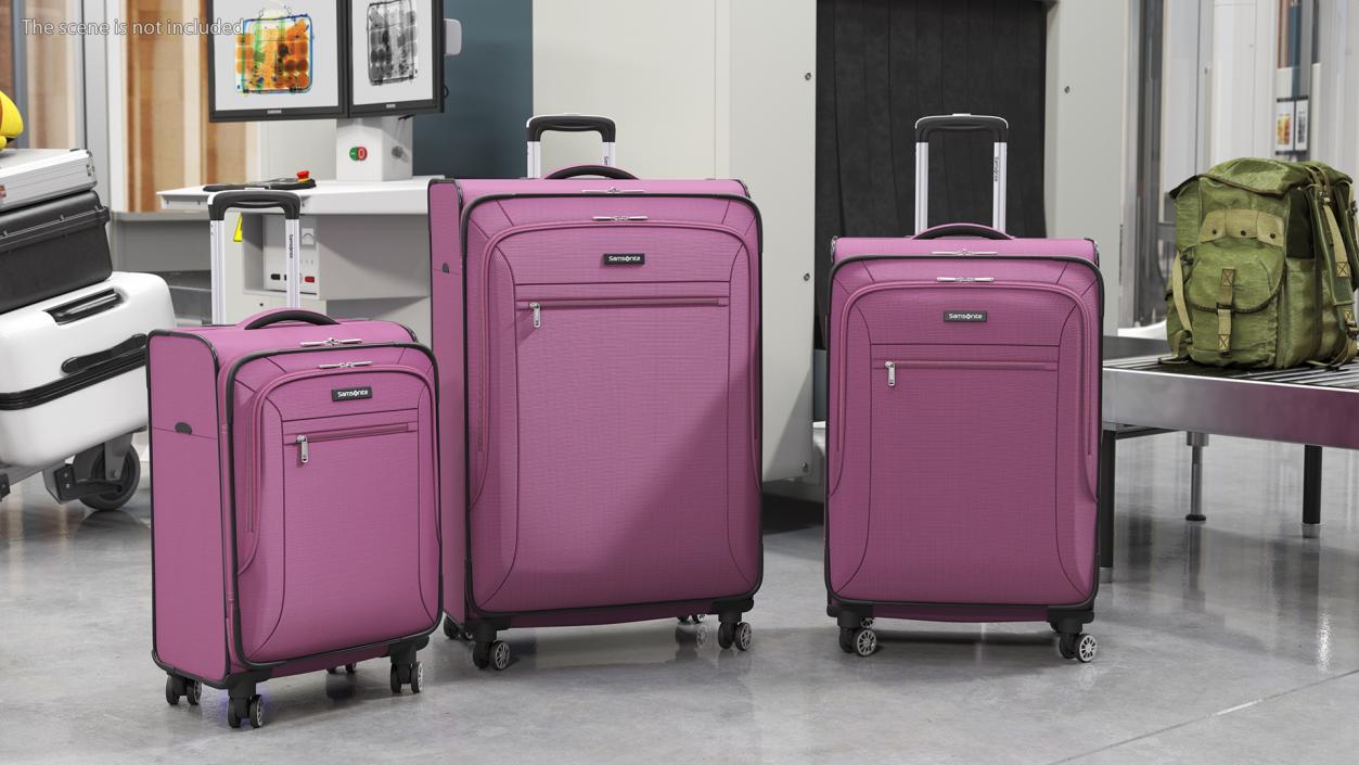 Samsonite Ascella X Plum 3D model