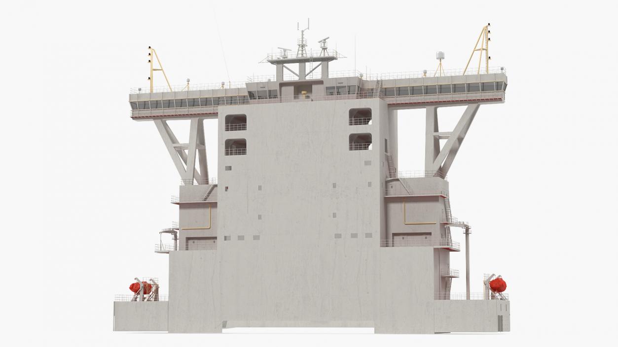 3D model Cargo Ship Deckhouse