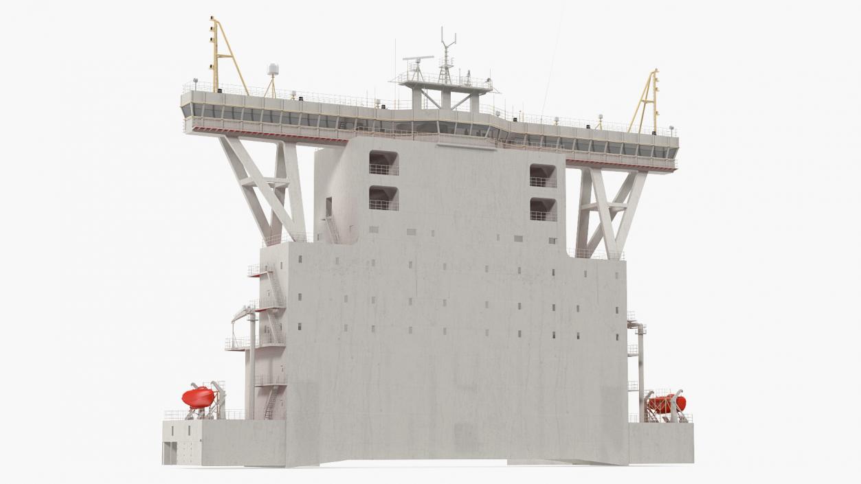 3D model Cargo Ship Deckhouse