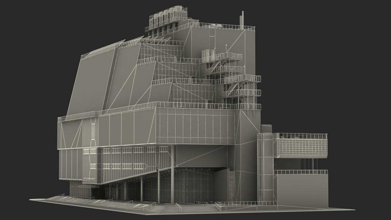 3D model Whitney Museum of American Art