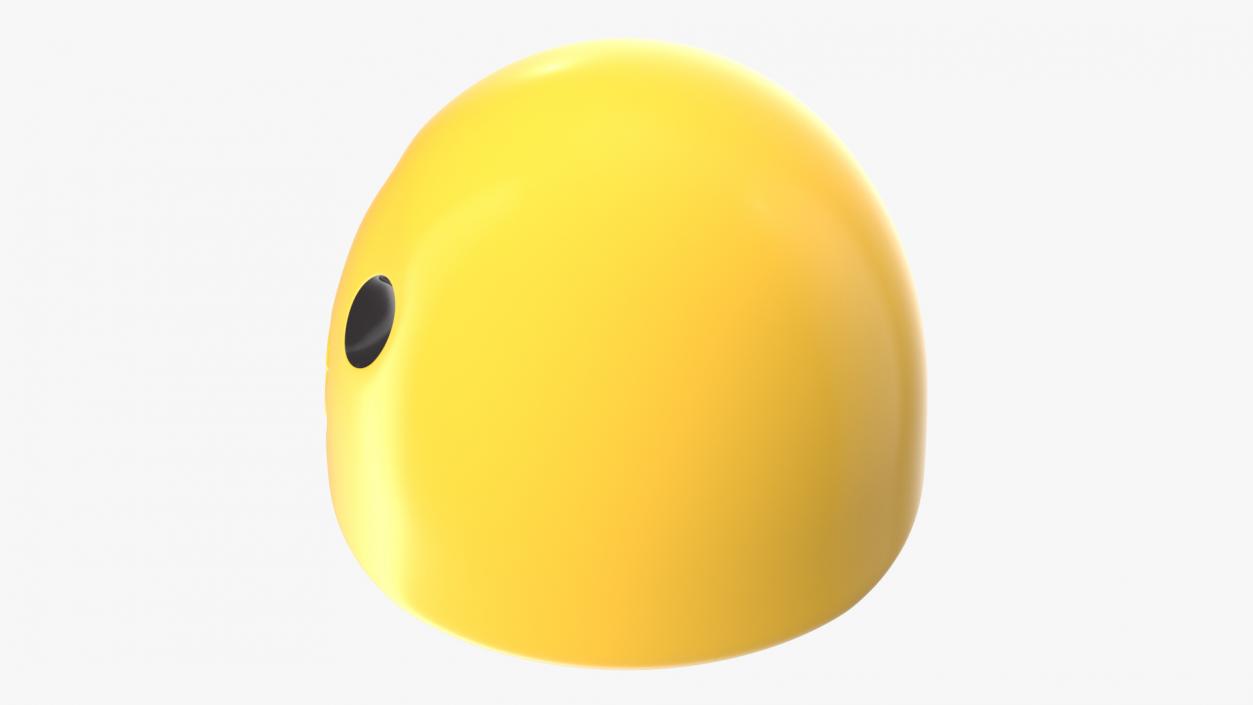 3D Duck Face Android Emoji model