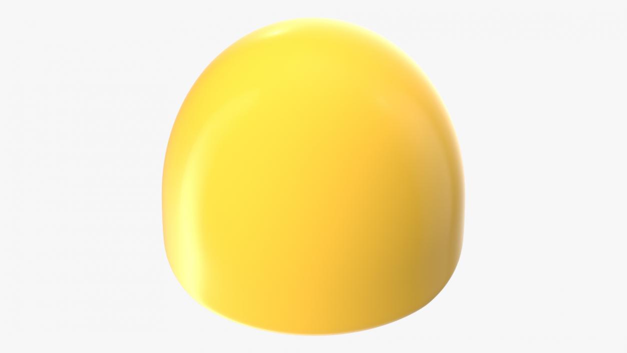 3D Duck Face Android Emoji model