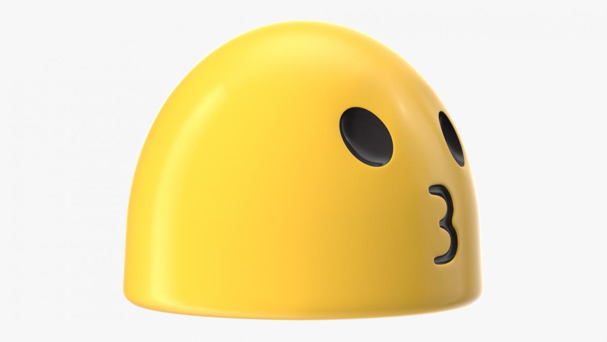 3D Duck Face Android Emoji model