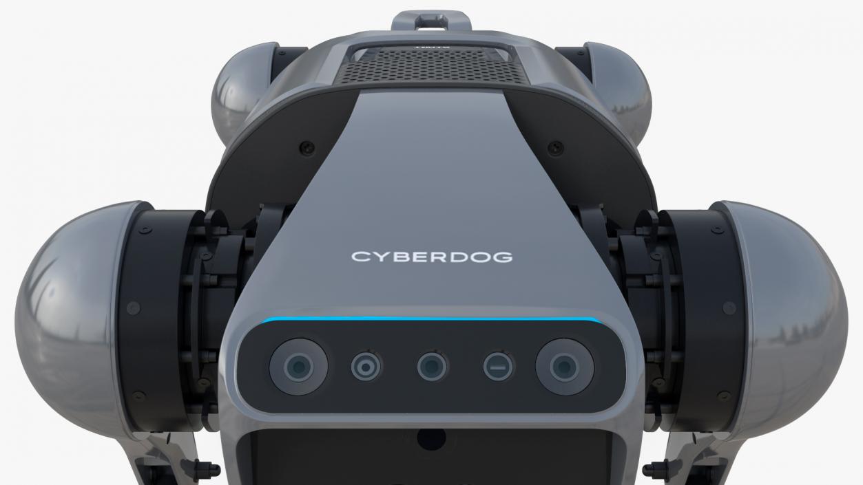 3D Xiaomi Cyberdog Rigged for Maya