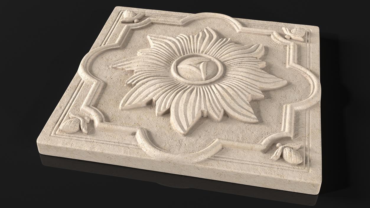 3D model Provence Wall Plaque