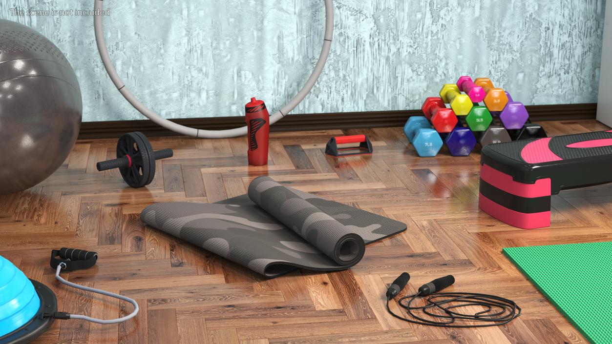 3D model Yoga Mats Collection