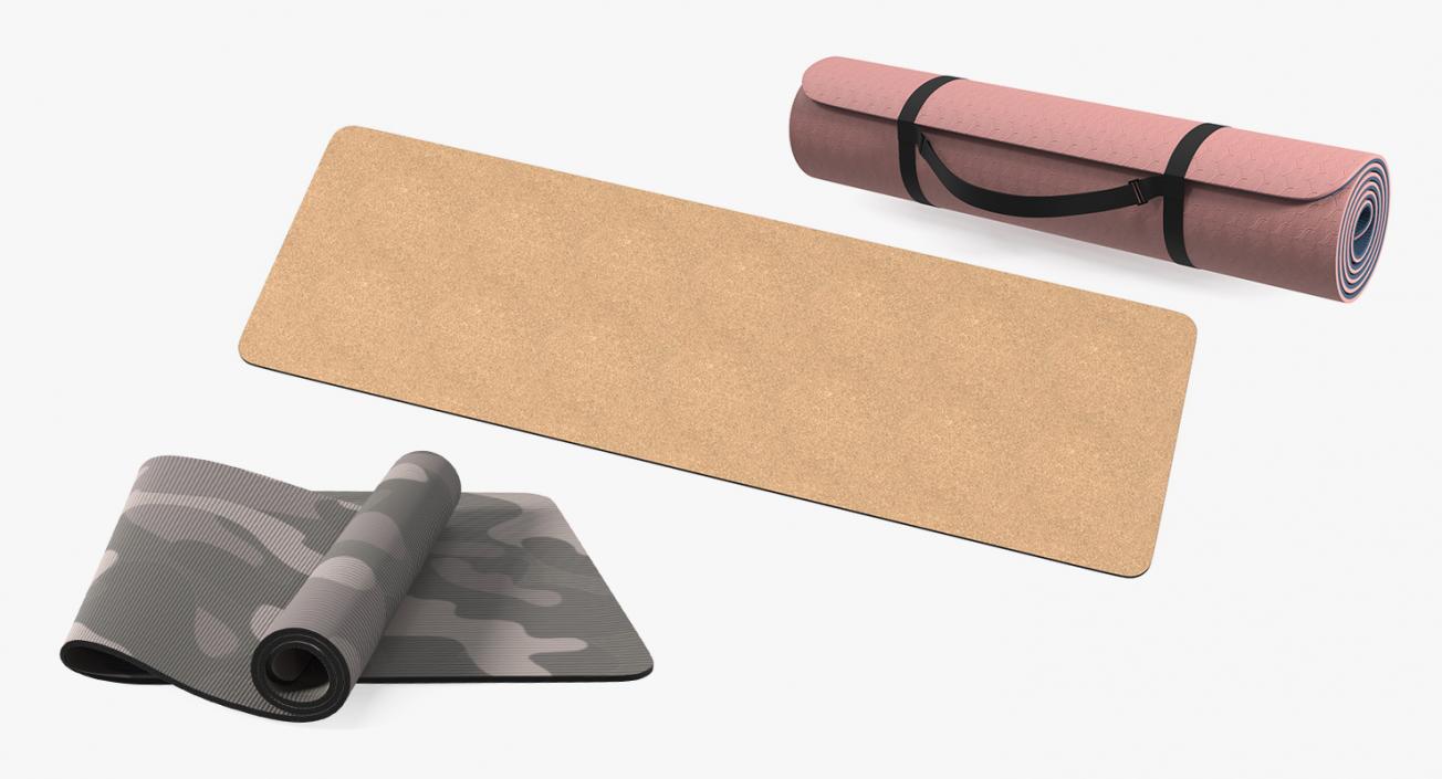 3D model Yoga Mats Collection