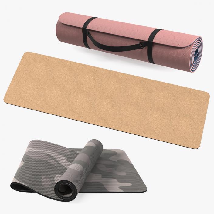 3D model Yoga Mats Collection