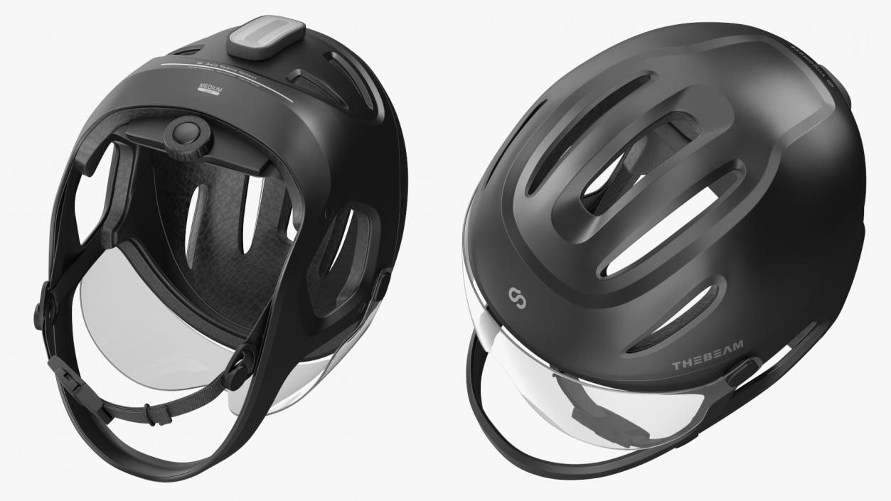 3D model Virgo E-bike Helmet Black