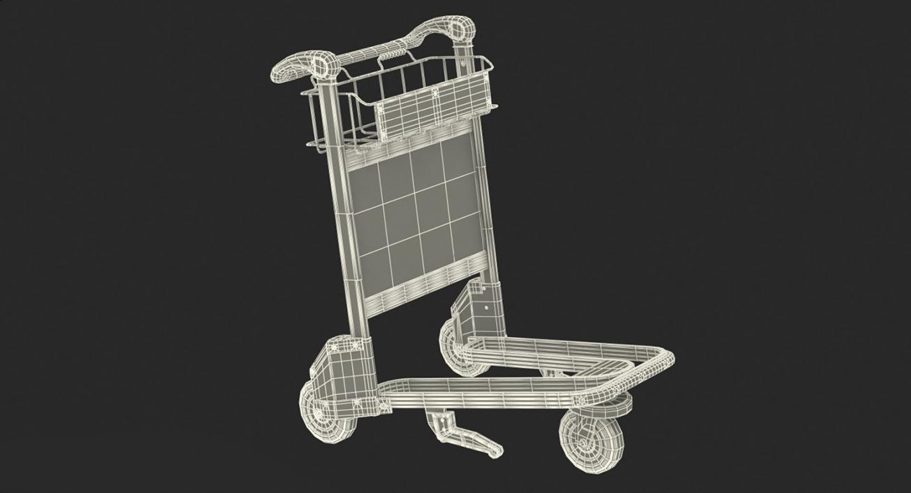 Airport Carts Collection 3D model