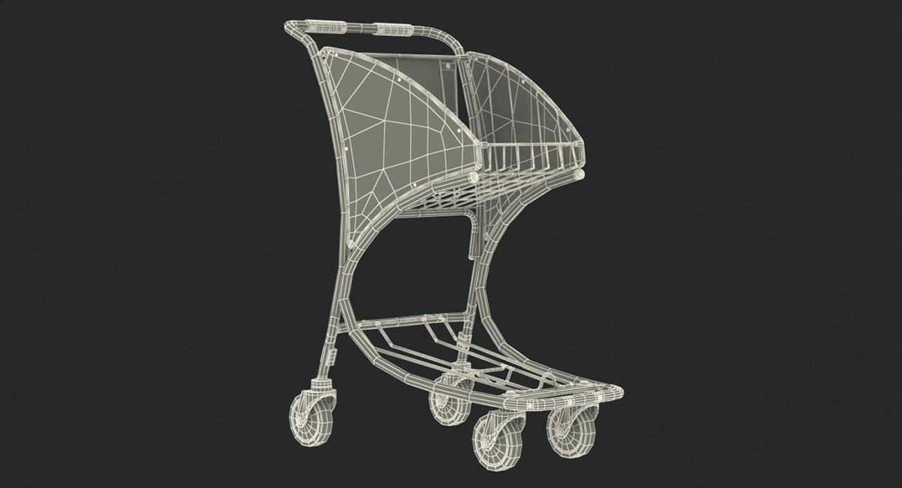 Airport Carts Collection 3D model