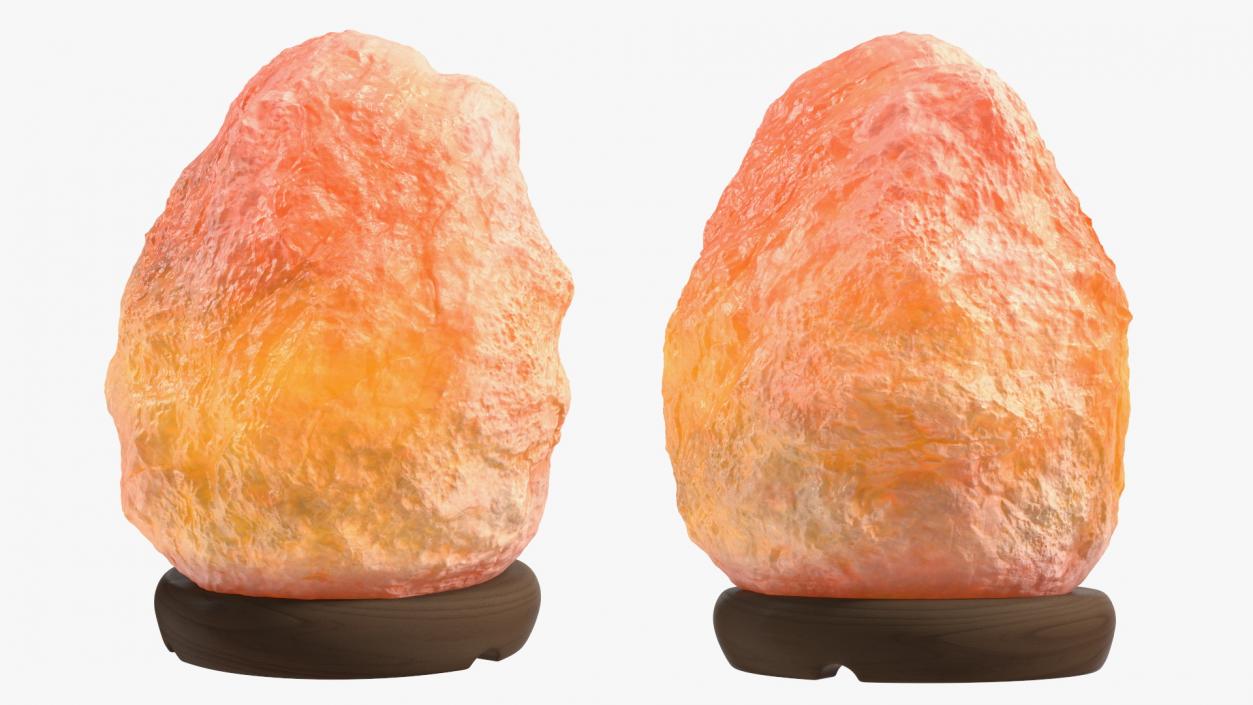 3D Switched-on Salt Lamp