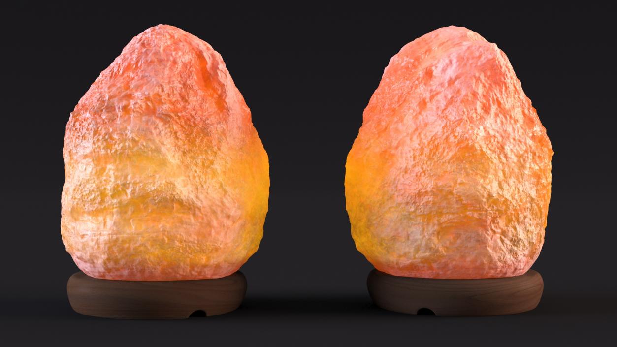 3D Switched-on Salt Lamp