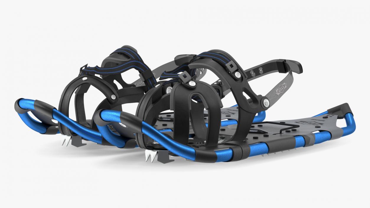 Mountain Snowshoes Atlas Blue 3D model