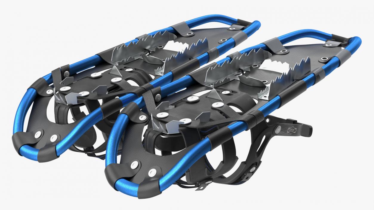 Mountain Snowshoes Atlas Blue 3D model